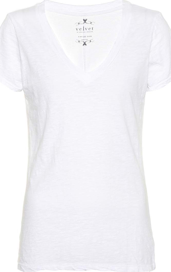 Velvet By Graham & Spencer Cotton T-shirt