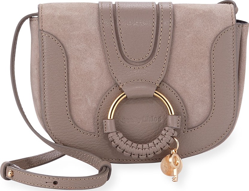 See By Chloé Hana Mini Leather/Suede Shoulder Bag