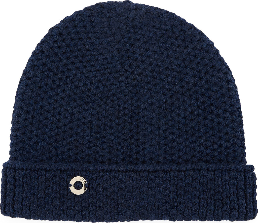 Loro Piana Rougement Chain-Knit Cashmere Beanie Hat