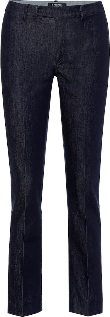 Max Mara Ussita mid-rise straight jeans