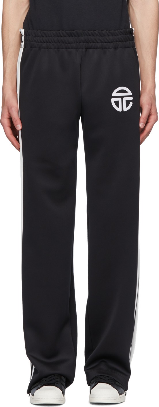 Telfar Black Stripe Track Pants
