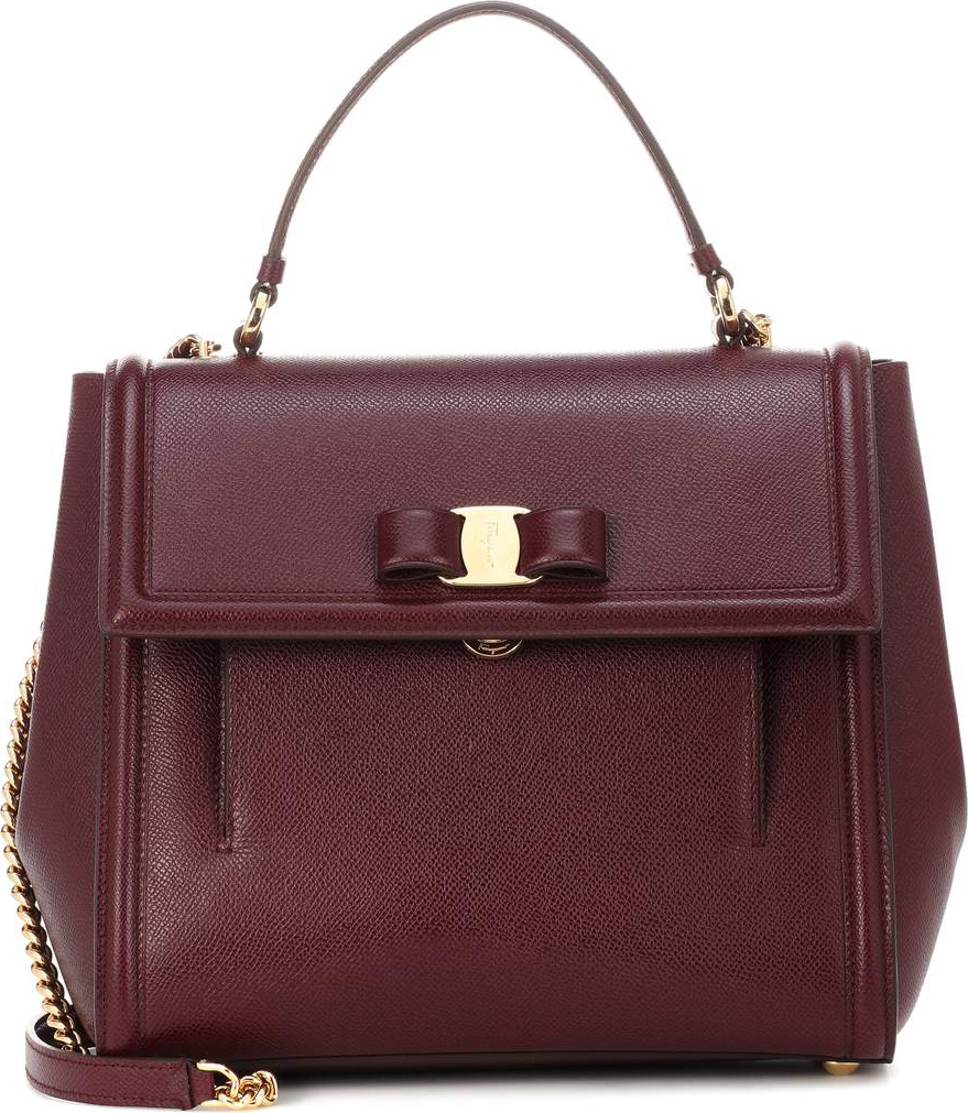 Salvatore Ferragamo Carrie leather shoulder bag