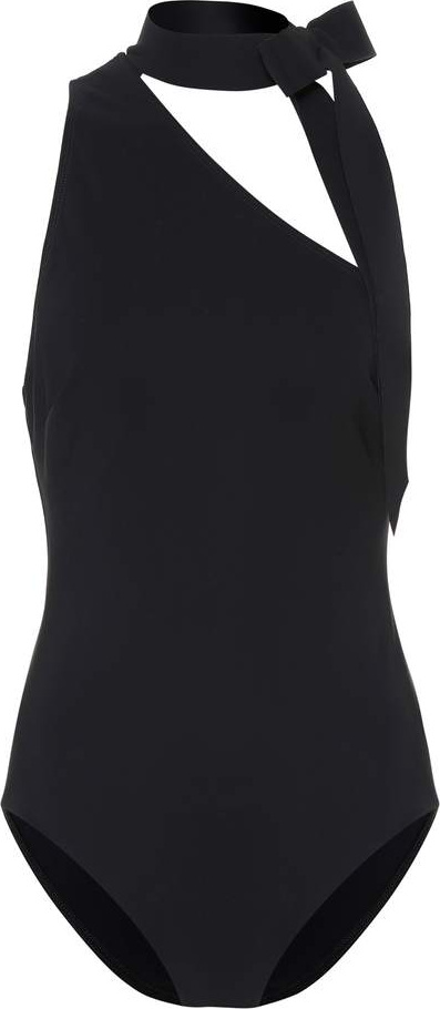 Zimmermann Jaya tie-neck swimsuit