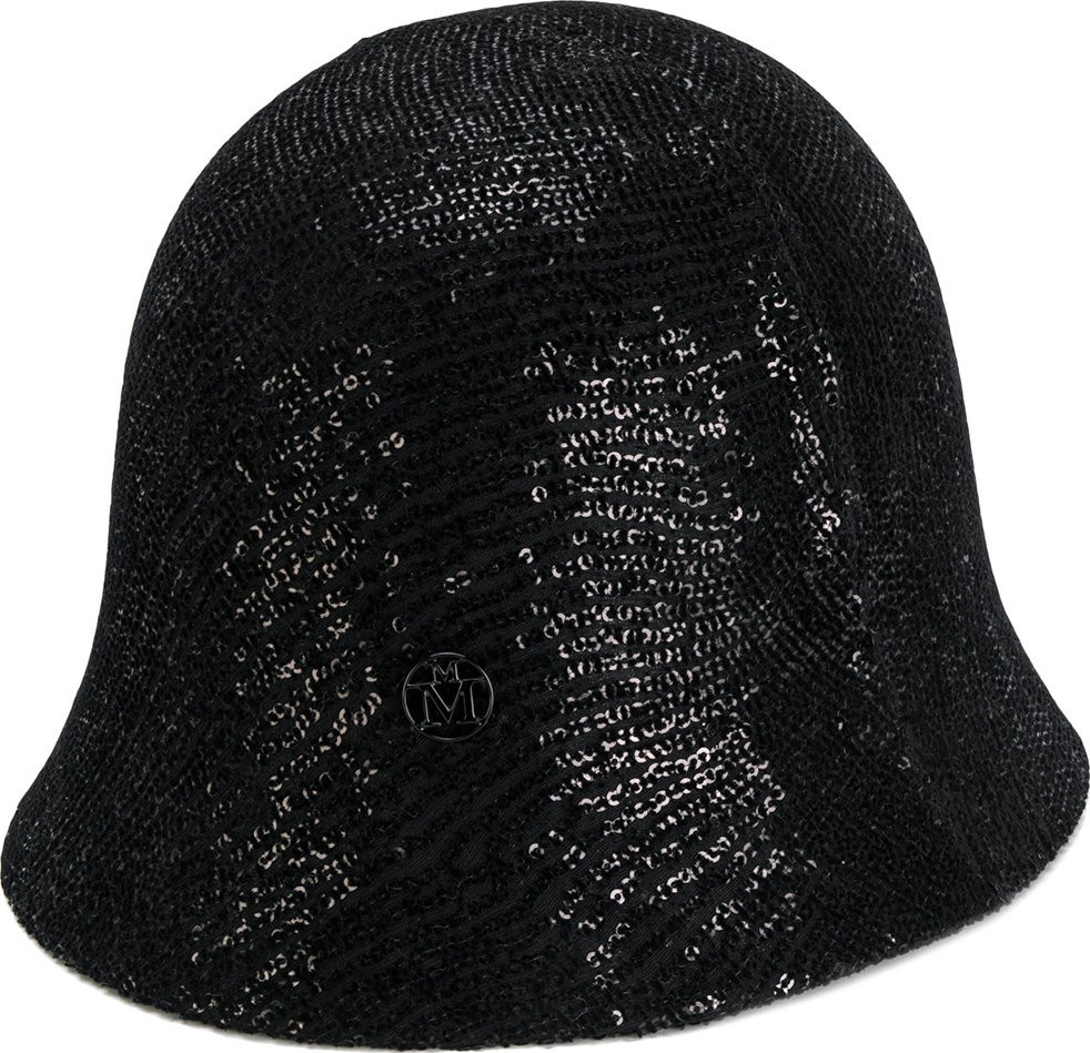 Maison Michel Jin sequin embellished cloche hat