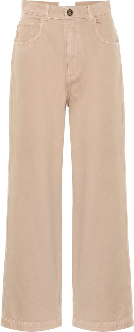 Nanushka Marfa high-rise straight jeans