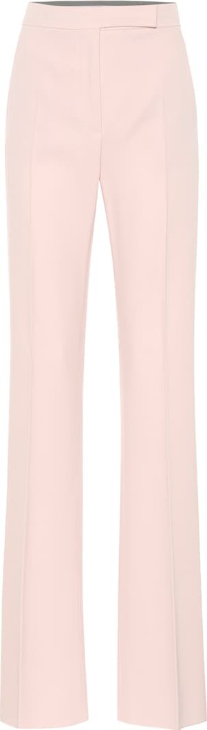 Max Mara Biavo stretch-wool flared pants