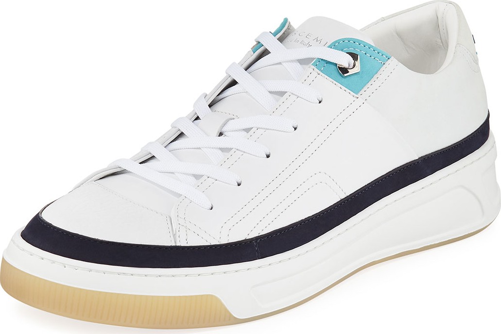 Buscemi Men's Prodigy Leather Lace-Up Sneakers