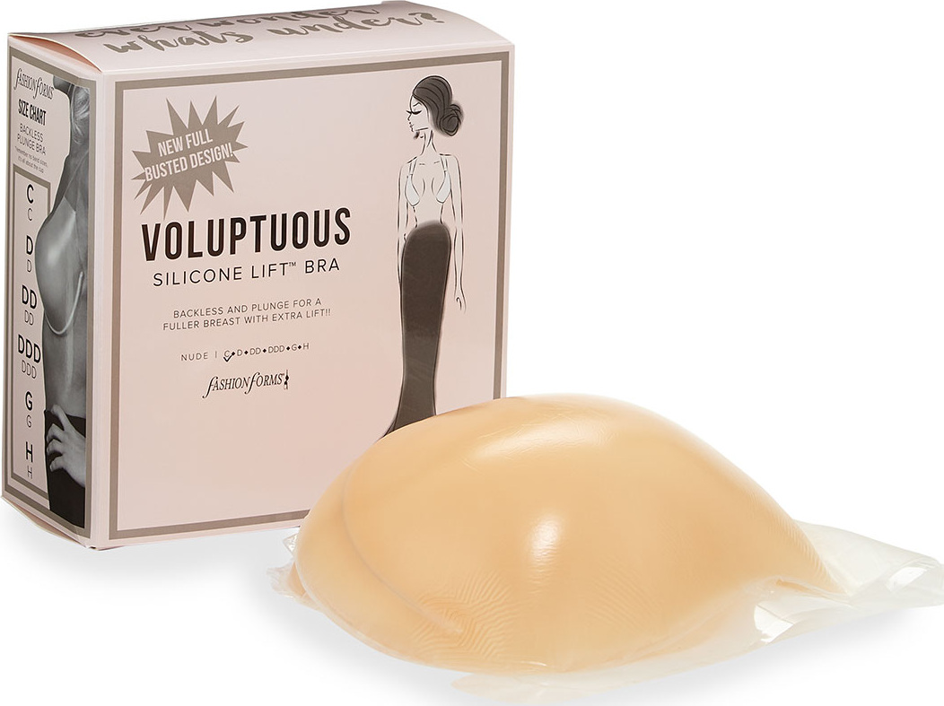 Fashion Forms Voluptuous Silicone Adhesive Lift Bra, Nude