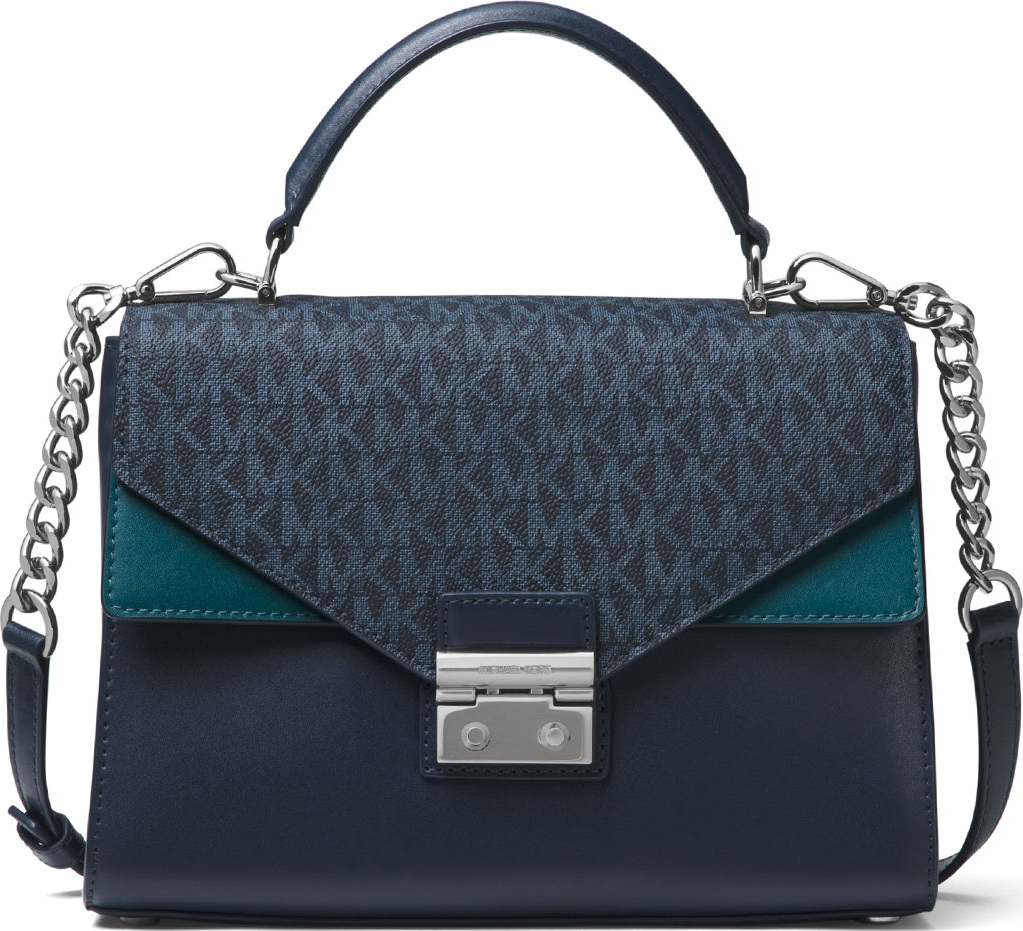 MICHAEL MICHAEL KORS Sloan Medium Colorblock Satchel Bag