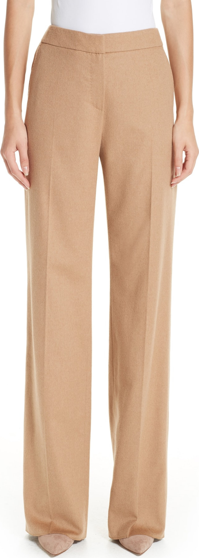 Max Mara Pescia Camel Hair Pants