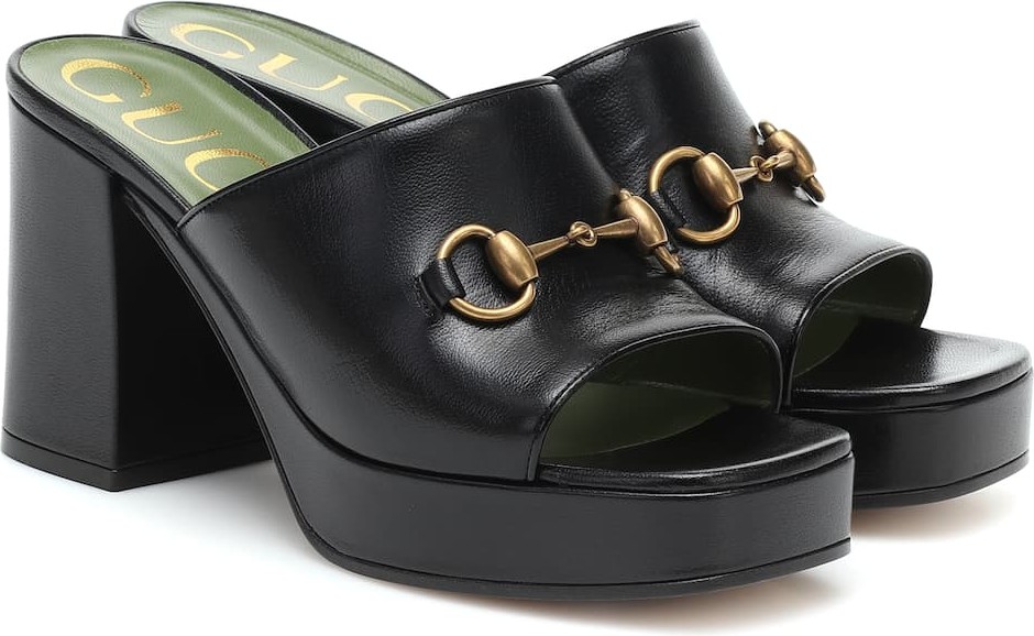 Gucci Horsebit leather sandals