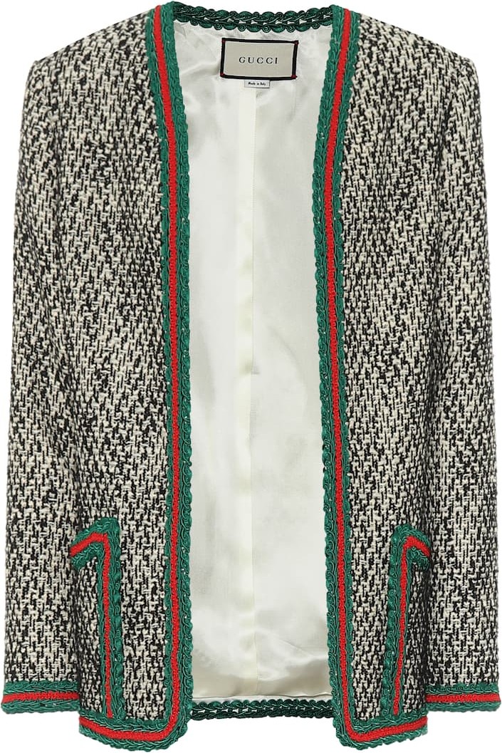 Gucci Tweed wool blazer