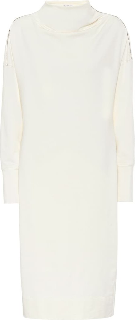 Brunello Cucinelli Cotton sweater dress