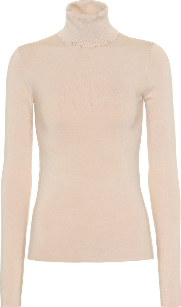 Joseph Stretch silk turtleneck sweater