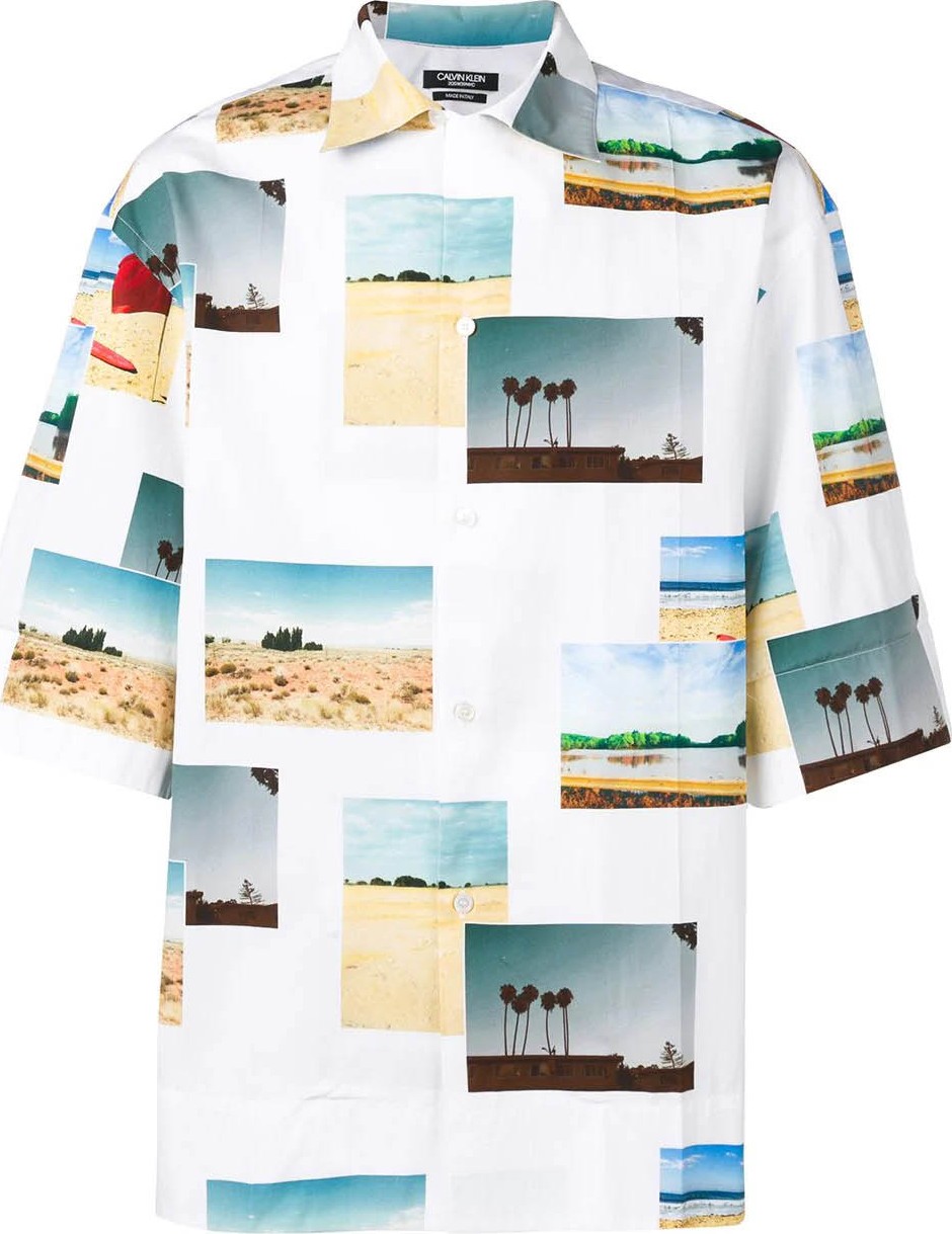 Calvin Klein 205W39NYC Beach button down