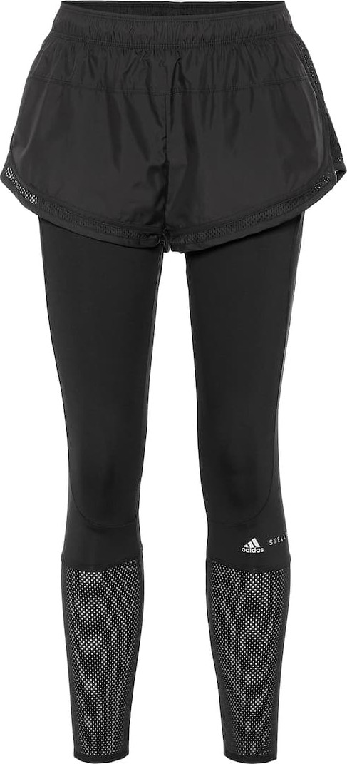 Adidas By Stella McCartney Essential Shorts Over Tights leggings