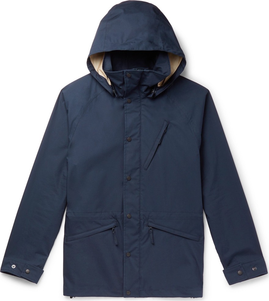 Aspesi Cotton-Blend Hooded Jacket