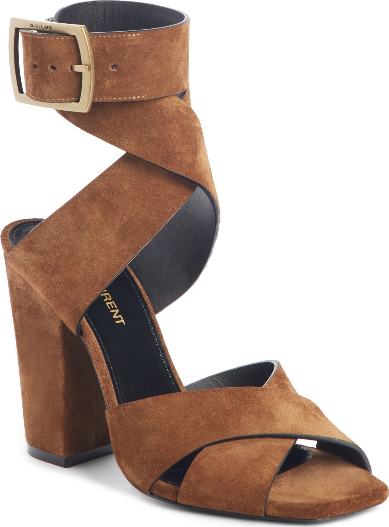 Saint Laurent Jodie Ankle Wrap Sandal