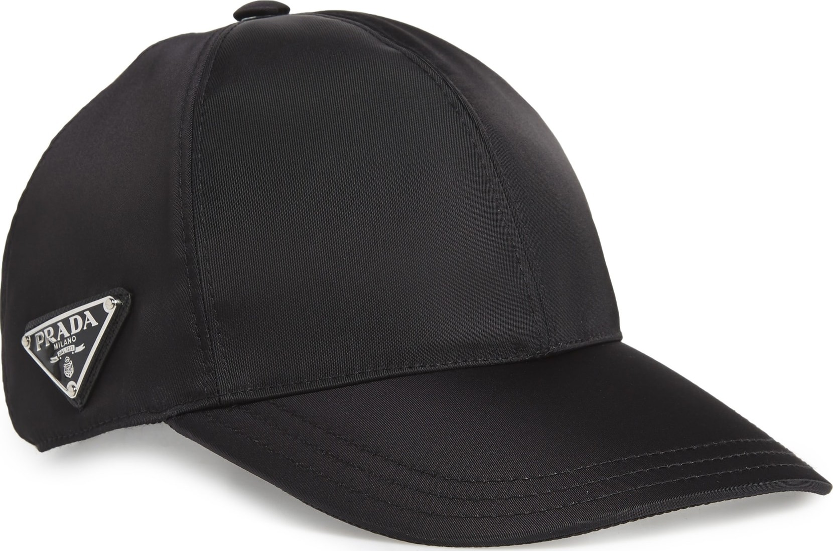 Prada Tessuto Triangolo Nylon Baseball Cap Prada Tessuto Triangolo Nylon Baseball Cap