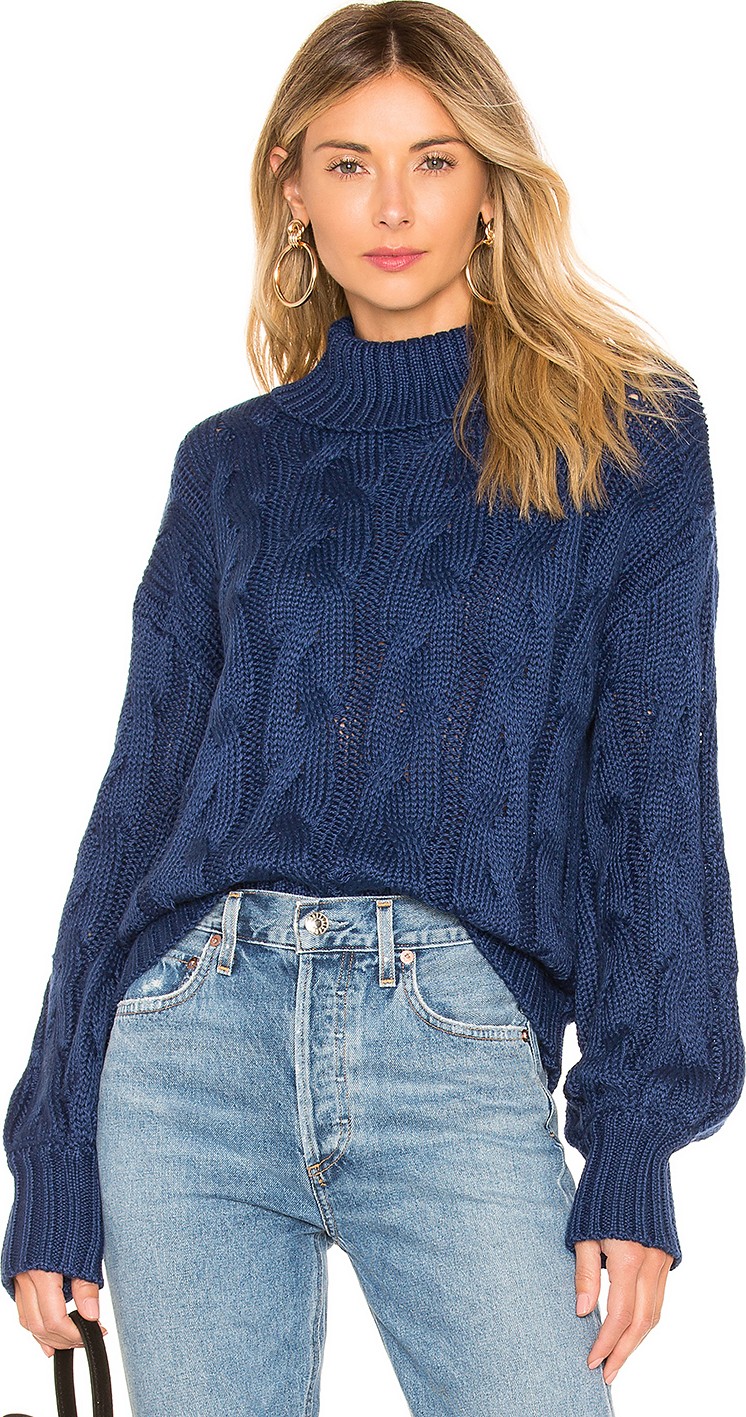 For Love & Lemons Charlotte Turtleneck Sweater