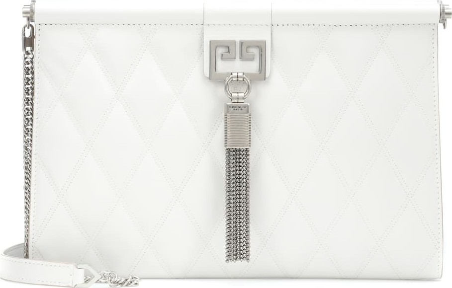 Givenchy Gem Medium quilted leather clutch