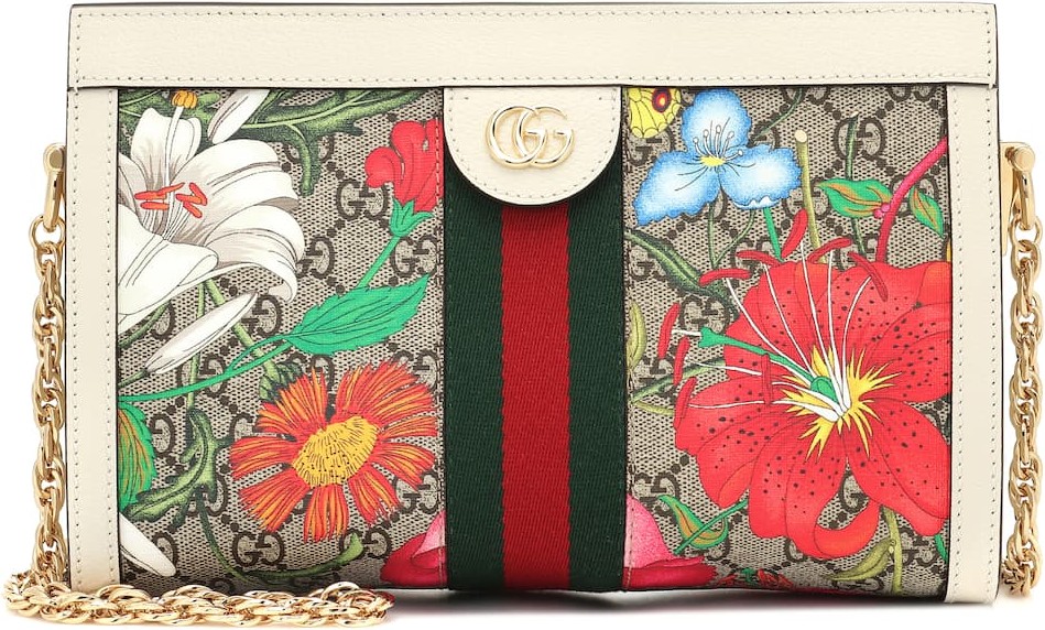 Gucci Exclusive to Mytheresa – Ophidia GG Flora shoulder bag