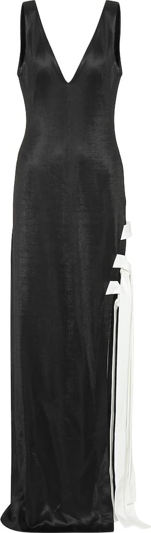 Galvan Stretch jersey gown