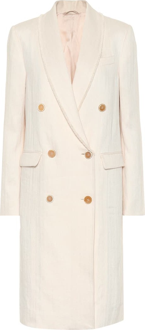 Brunello Cucinelli Cotton and linen coat