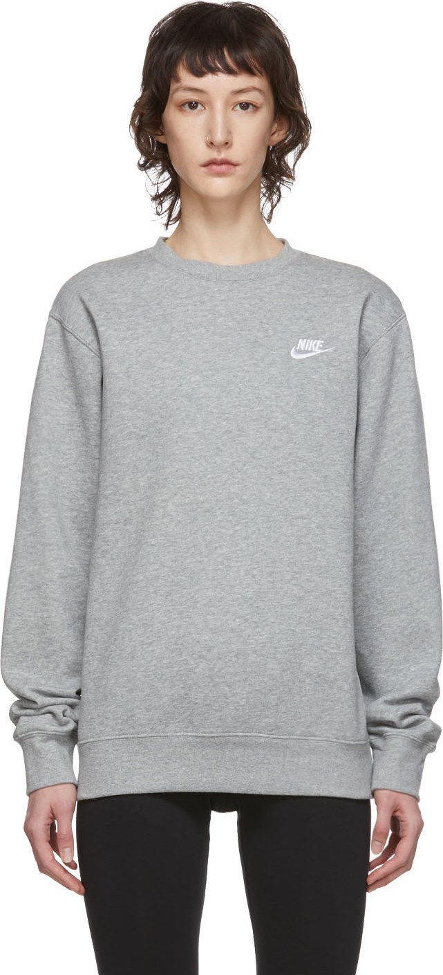 Nike Grey Sportswear Club Sweatshirt