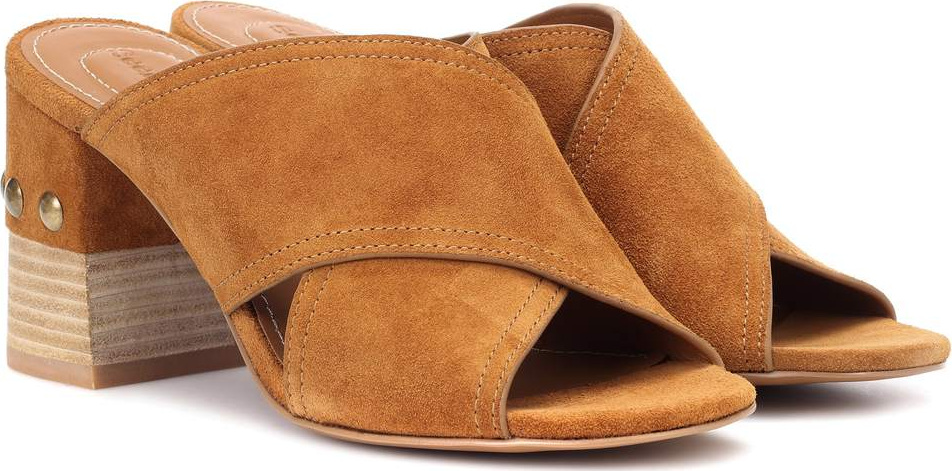 See By Chloé Studded suede sandals