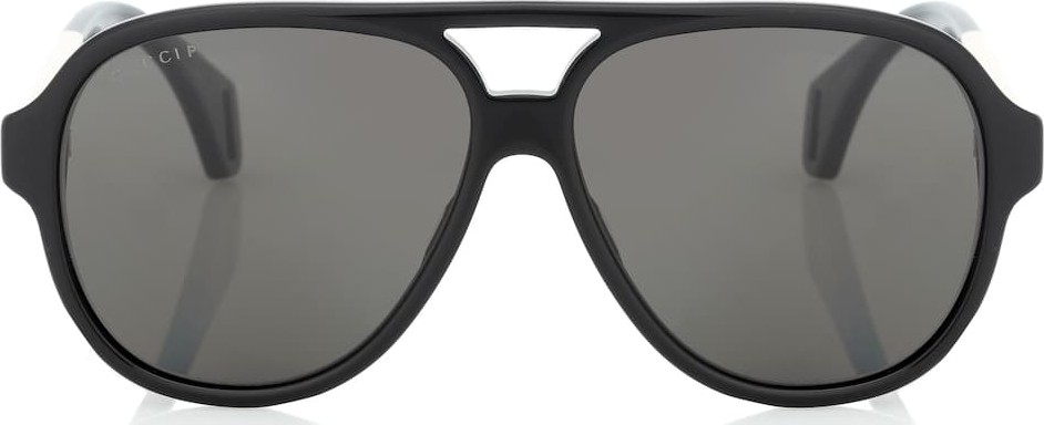 Gucci Aviator acetate sunglasses