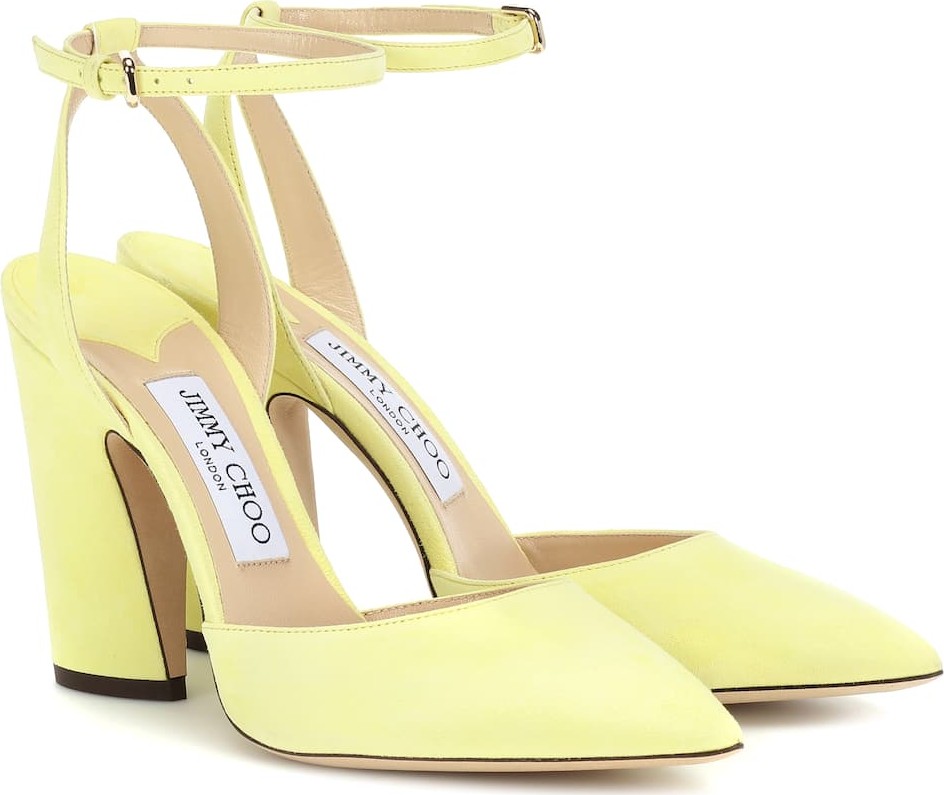 Jimmy Choo Micky 100 suede pumps