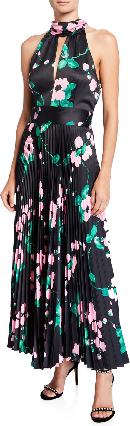 Alice + Olivia Lamb Leather Leggings