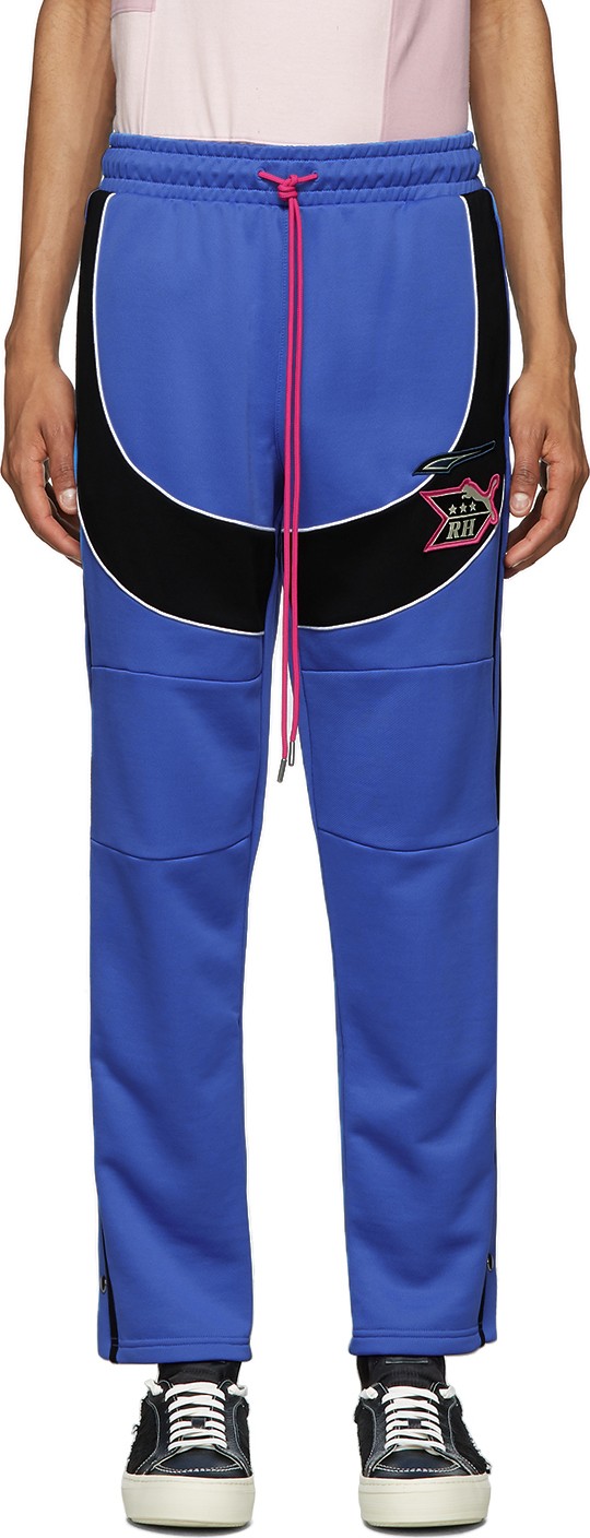 RHUDE Blue Puma Edition Track Lounge Pants
