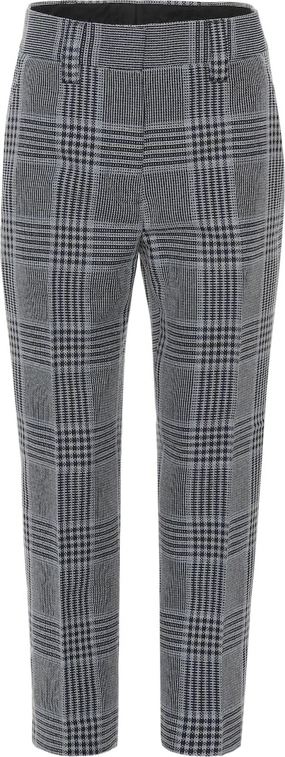 Acne Studios Checked cotton-blend pants