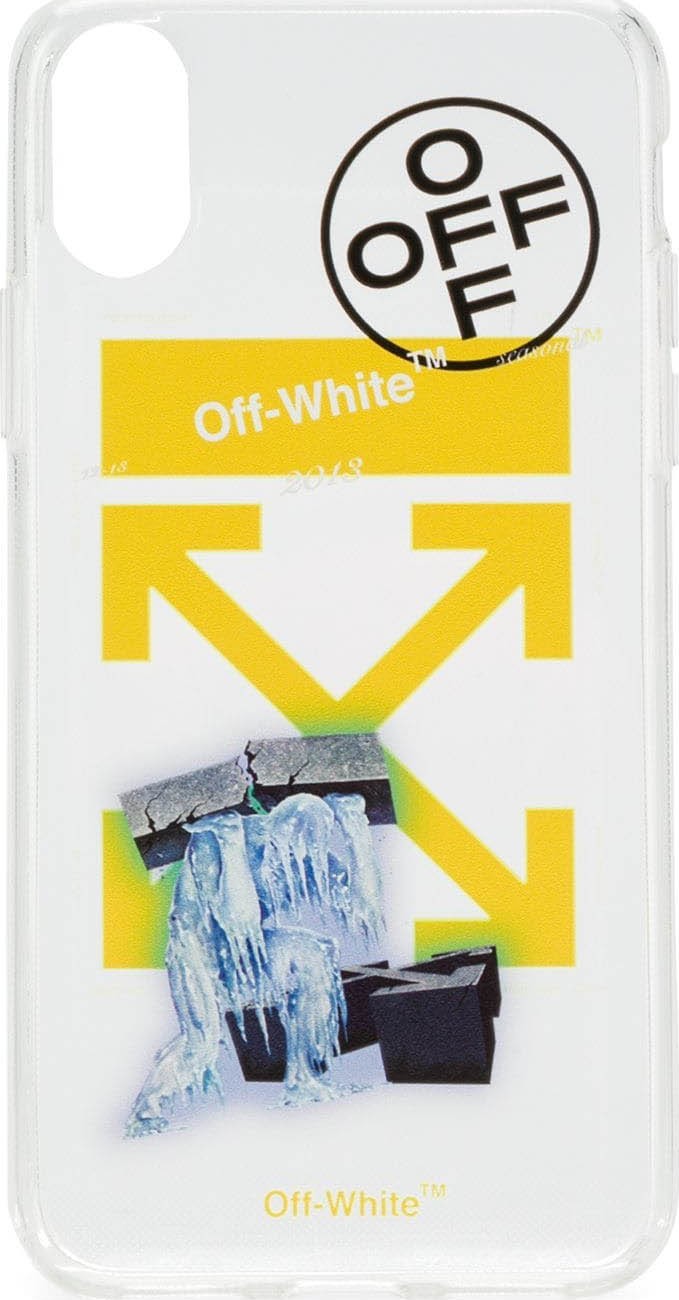 Off White Ice man iPhone X case