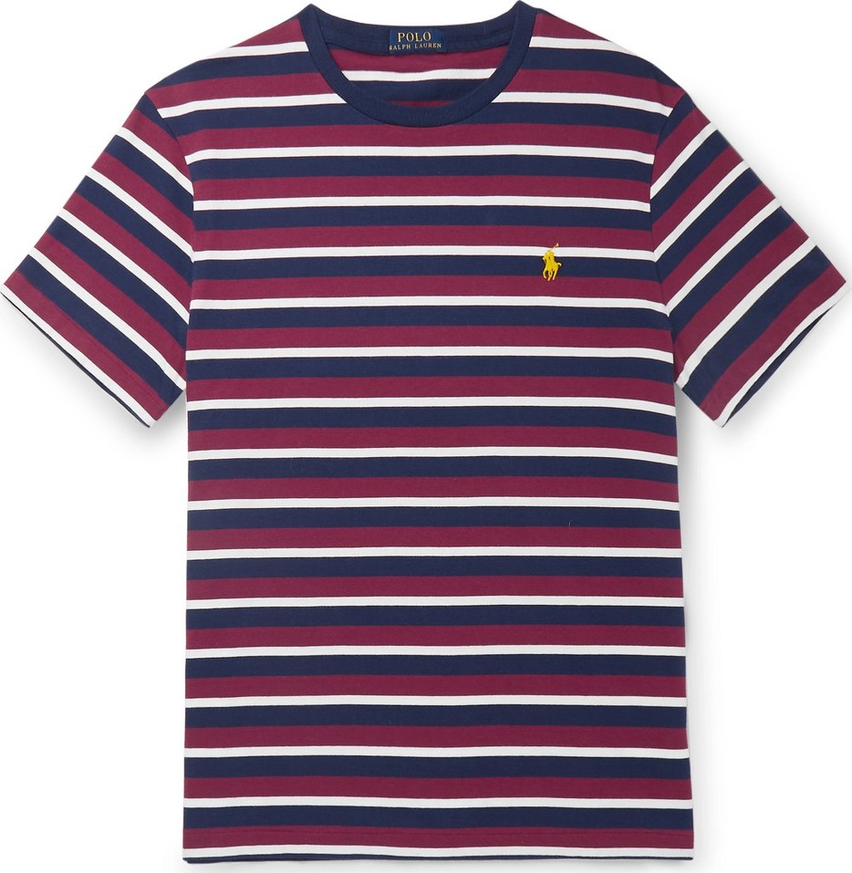 Polo Ralph Lauren Slim-Fit Striped Cotton-Jersey T-Shirt