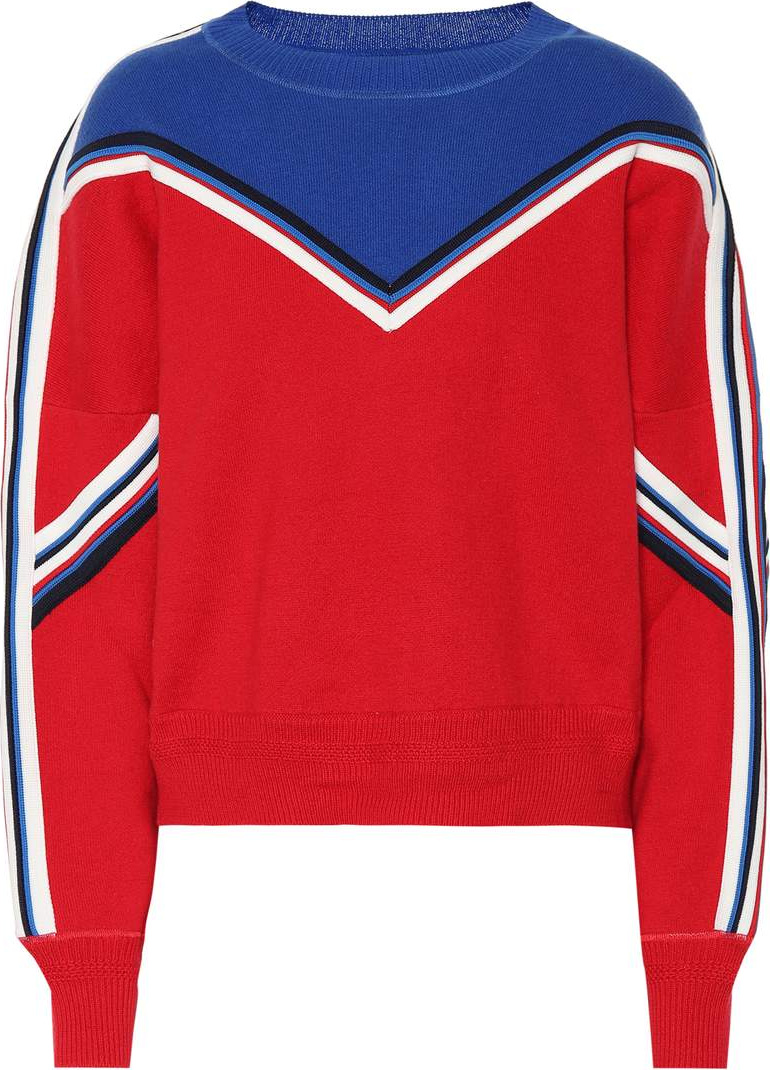 Isabel Marant Etoile Kimo striped cotton-blend sweater