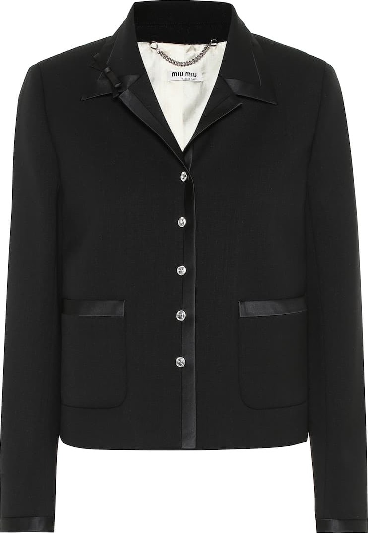 Miu Miu Wool-blend jacket