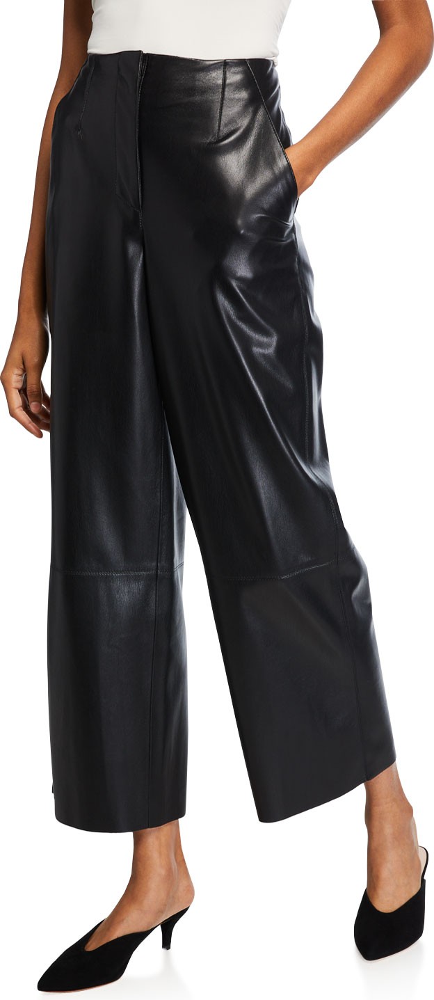 Nanushka Africa Vegan Leather Pants