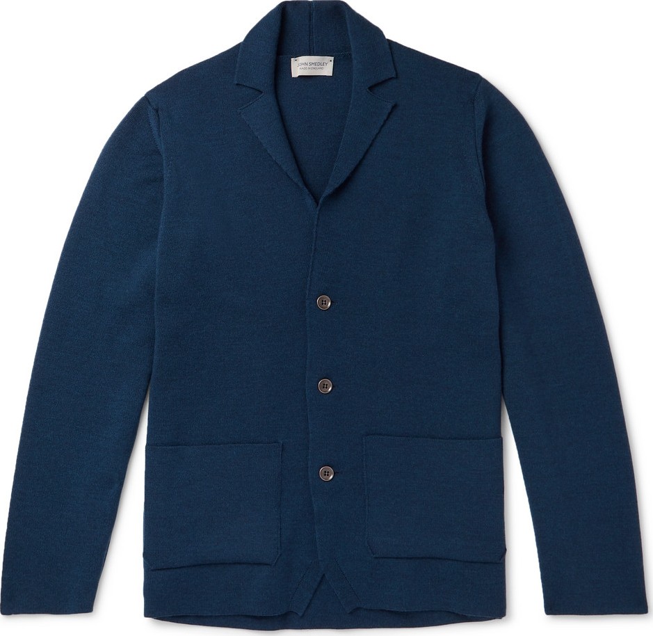 John Smedley Oxland Slim-Fit Virgin Wool Cardigan
