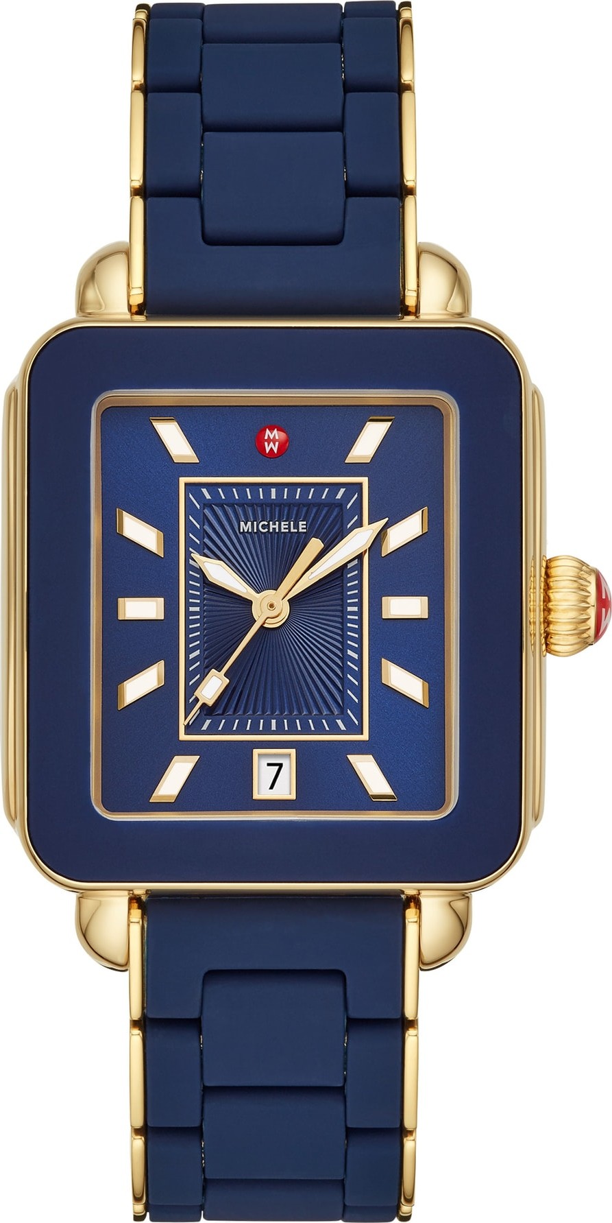 MICHELE Deco Sport Bracelet Watch, 34mm x 36mm