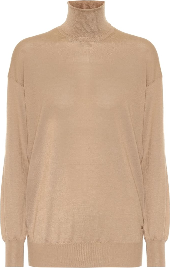 TOM FORD Cashmere and silk turtleneck sweater