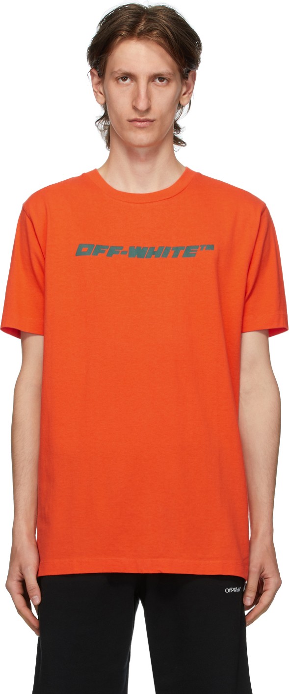 Off White Orange Worker T-Shirt