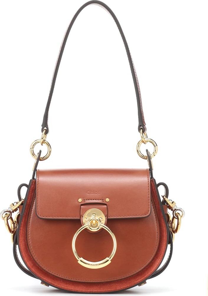 Chloe Tess Small leather shoulder bag