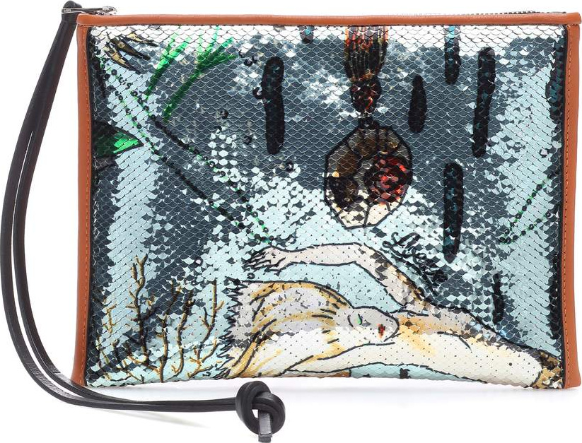 LOEWE X Paula's Ibiza Mermaid clutch