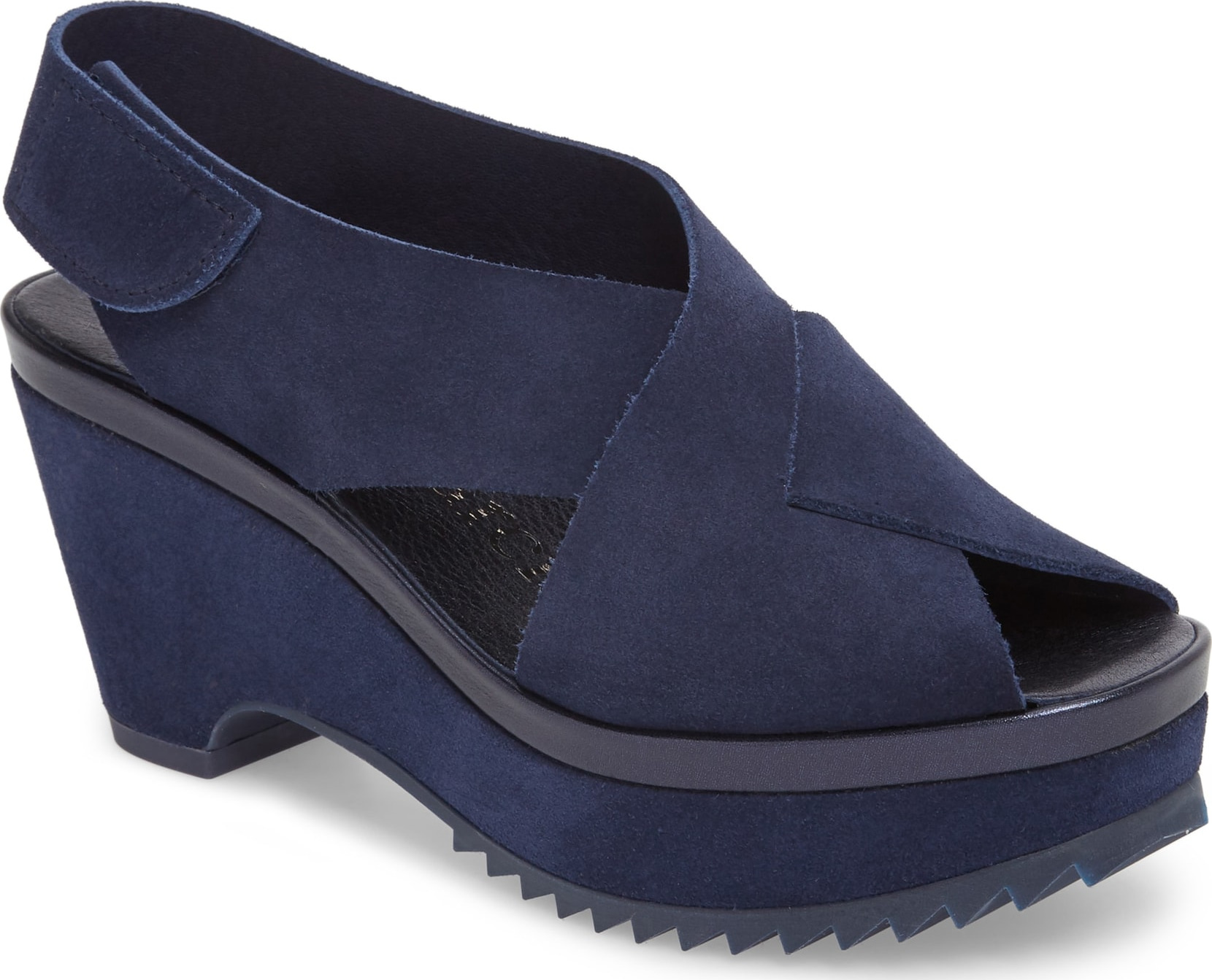 Pedro Garcia Fayre Cross Strap Wedge Sandal