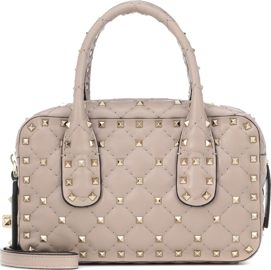 Valentino Valentino Garavani Rockstud Spike leather tote