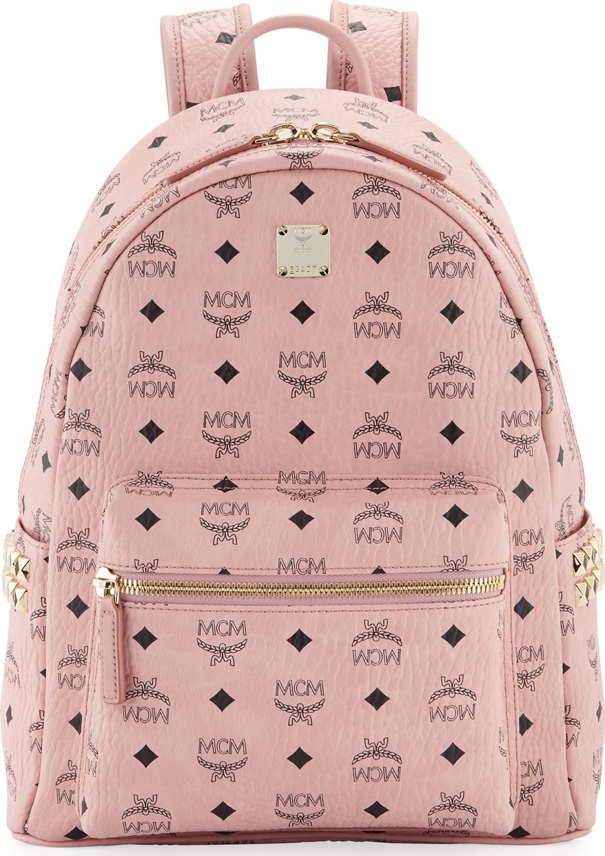 MCM Stark Small Side Studded Backpack