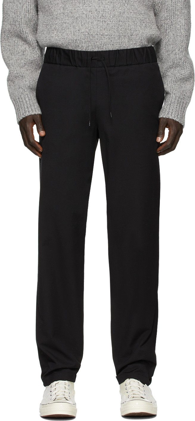 A.P.C. Black Kaplan Trousers